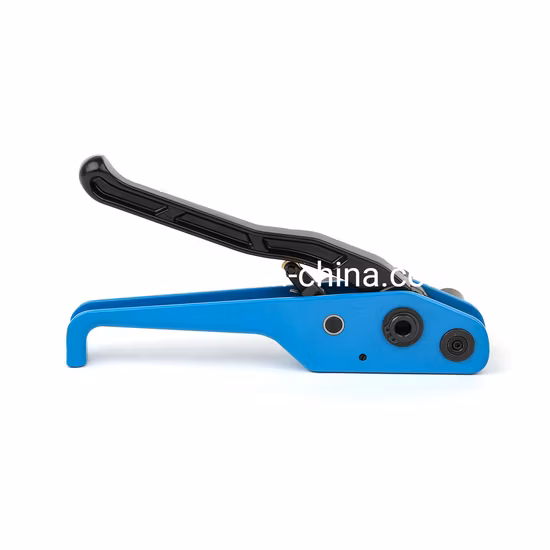 Molinete manual máquina flejadora de pacas Herramienta de tensión de fibra de poliéster Jpq-50