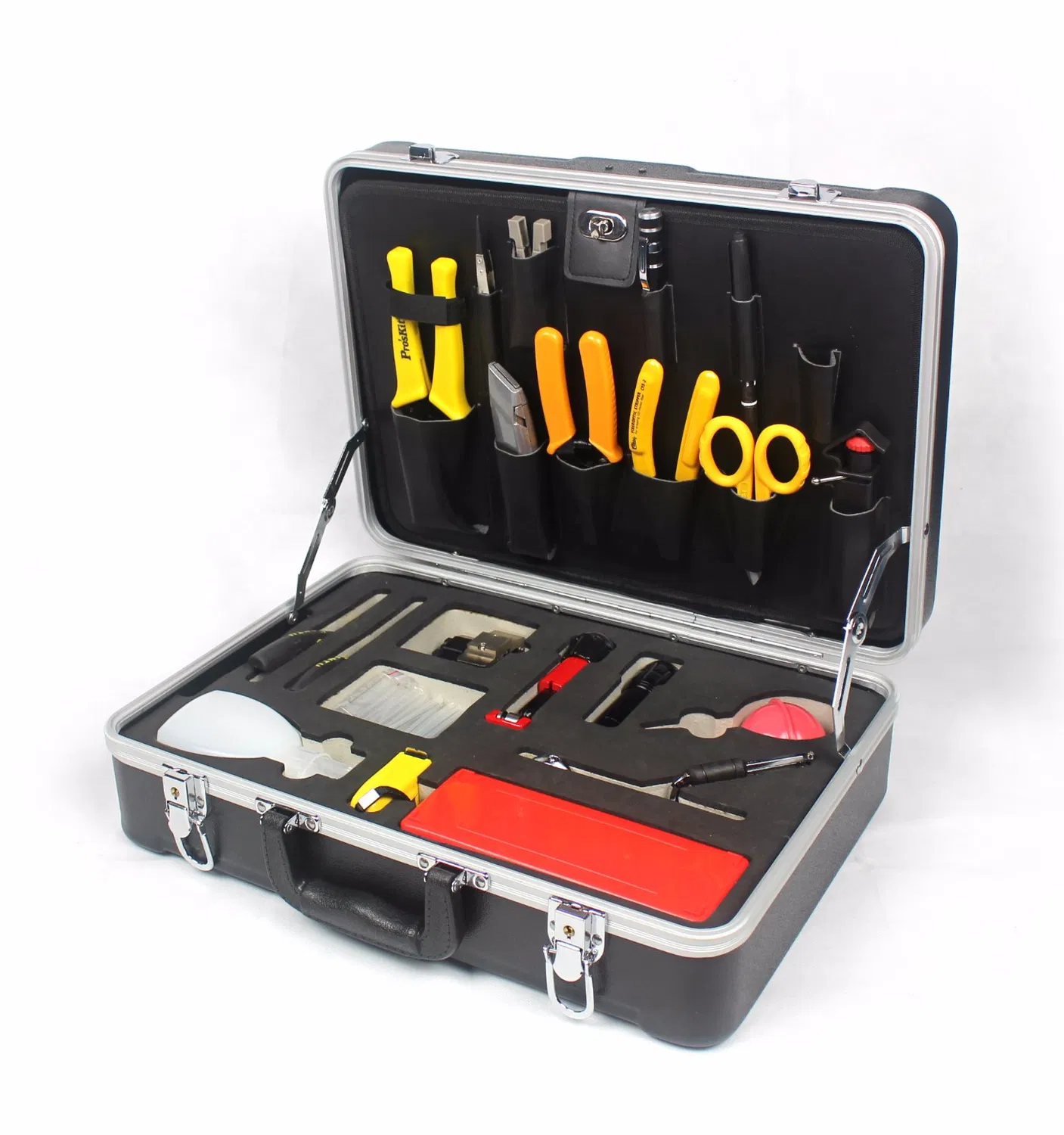 Juego de herramientas de conector rápido para pelado de fibra óptica Herramienta manual