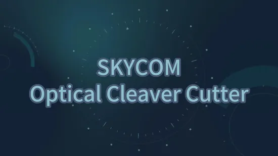 Cortadora de fibra de alta precisión Skycom T-905